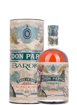 Don Papa Baroko con astuccio