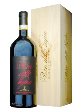 Pian delle Vigne Magnum with wood box