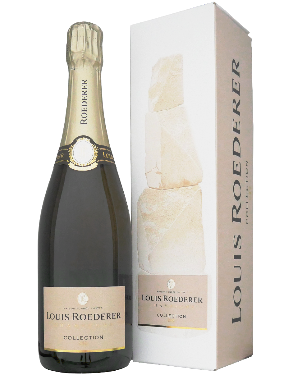 Louis Roederer Collection 244 Brut Champagne Jamesse Flutes