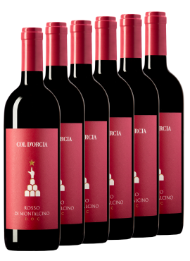 Rosso di Montalcino 6 bottiglie