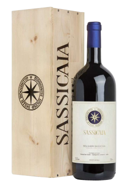 Sassicaia Magnum con cofanetto di legno