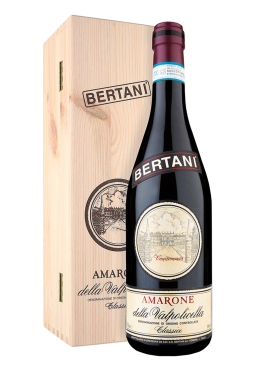 Amarone della Valpolicella classico with wood case