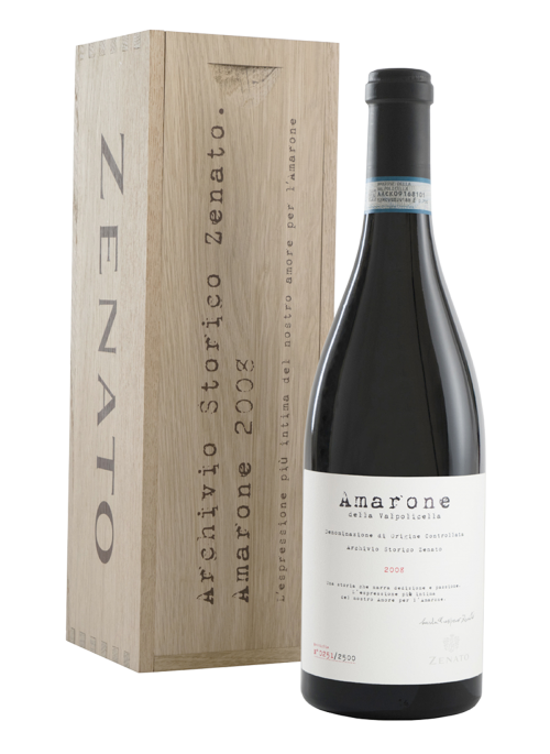 Amarone Archivio Storico with wooden case