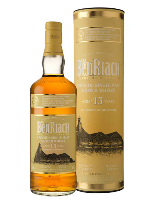 BenRiach Sauternes finish 15 yo