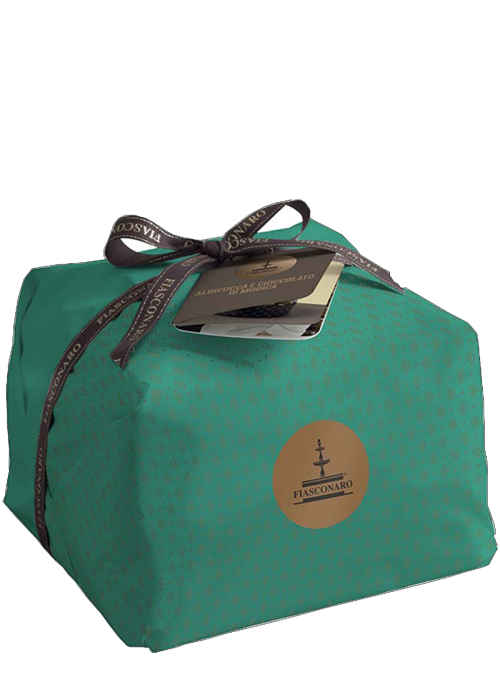Panettone albicocca e cioccolato di Modica Fiasconaro NV