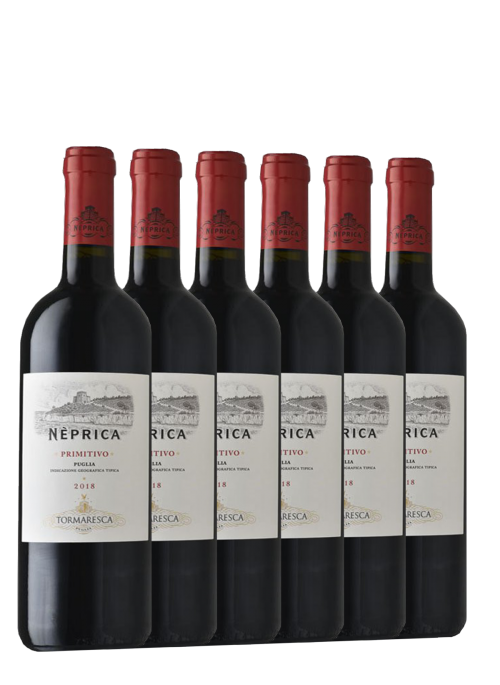 Nèprica Primitivo 6 bottles