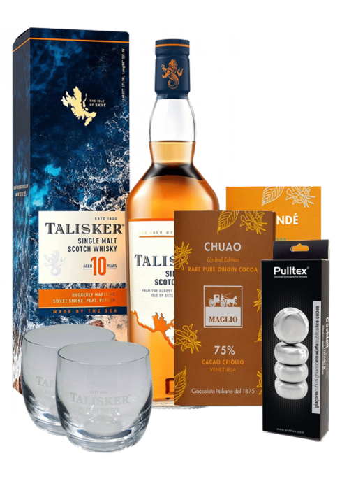 Degustazione Talisker Single Malt 10 y.o. Cioccolato Maglio