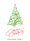 Personalizzazione bottiglia Natale