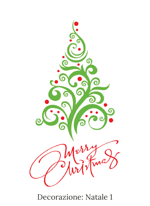 Personalizzazione bottiglia Natale