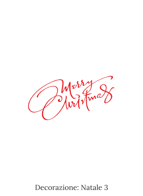 Personalizzazione bottiglia Natale