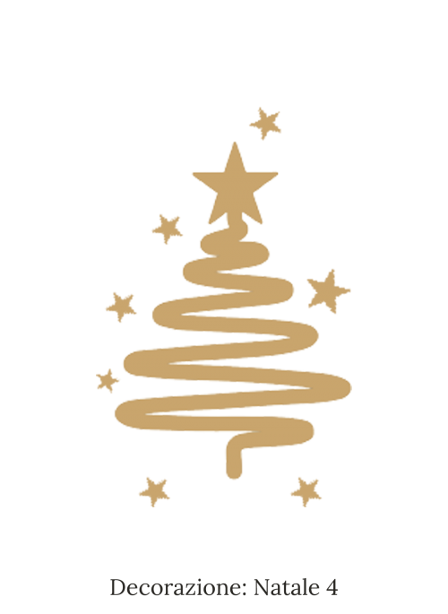 Personalizzazione bottiglia Natale