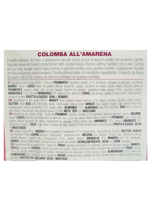 Colomba all'Amarena Filippi