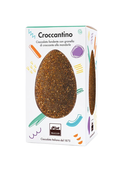 Milk Chocolate Easter Egg Chellophane 180 g Maglio