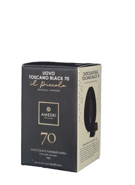 Uovo Toscano Black 70% Amedei Il Piccolo
