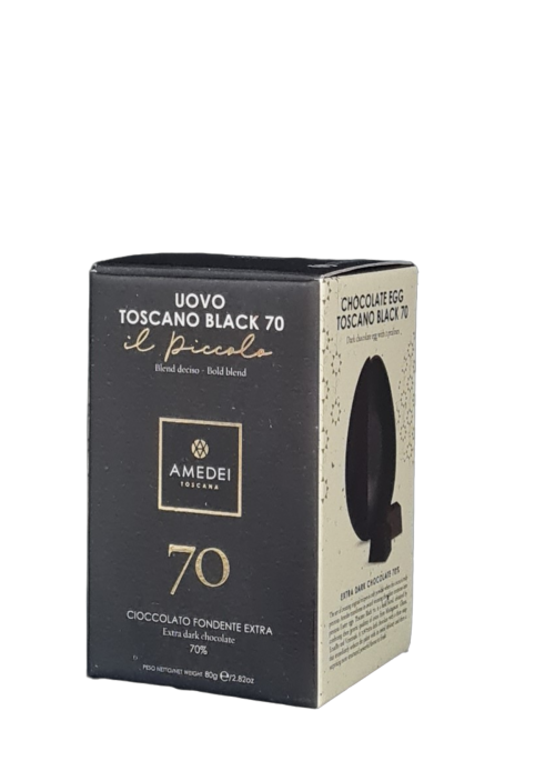 Uovo Toscano Black 70% Amedei Il Piccolo