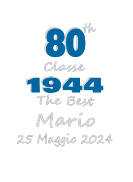 80th The Best