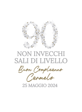 90 Non invecchi