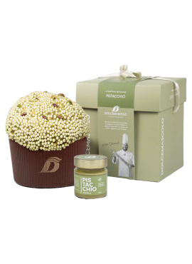 Panettone Artigianale al Pistacchio Dolcemascolo NV