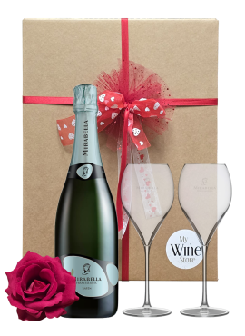 Valentine's Day Box Franciacorta Saten Mirabella