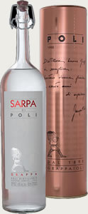 Grappa Sarpa di Poli con tubo di rame